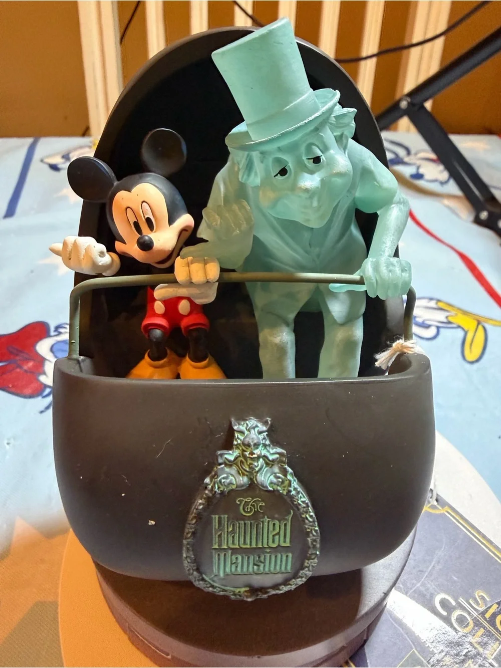 Disney store Mickey Mouse and phineas in doom buggy light up mini figure-NWT
